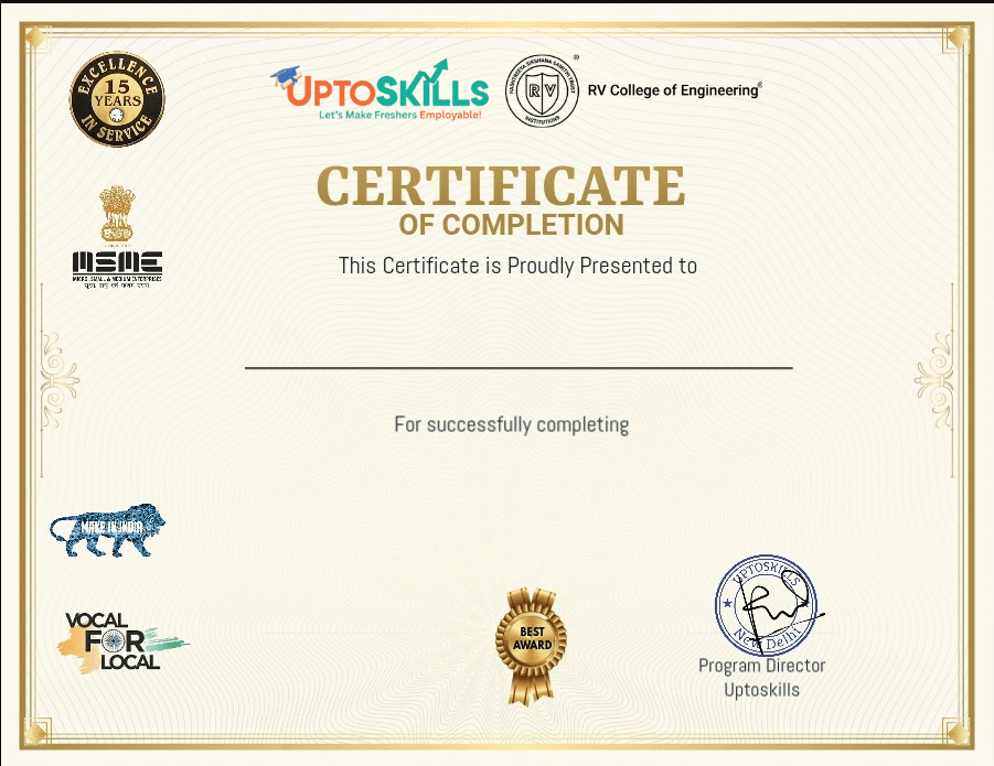 Participation Certificate